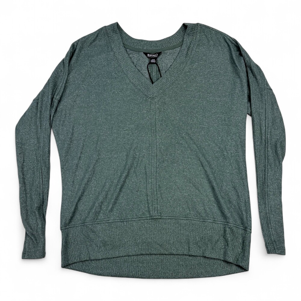 Buffalo David Bitton‎ Women's V-Neck Lightweight Knit Sweater S